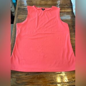Express Coral Pink Sleeveless Tank Top